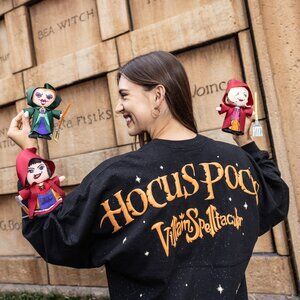 NWT 2023 Disney Parks Hocus Pocus Villain Spelltacular Halloween Spirit Jersey S
